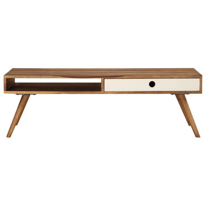 Couchtisch 110X50X35 Cm Massivholz Palisander