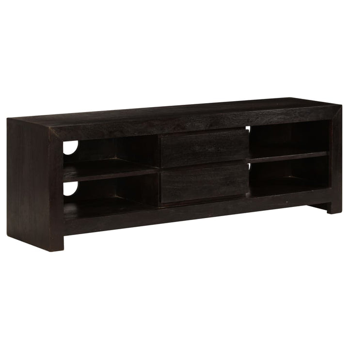 Tv-Schrank Akazienholz Massiv 120 X 30 X 40 Cm