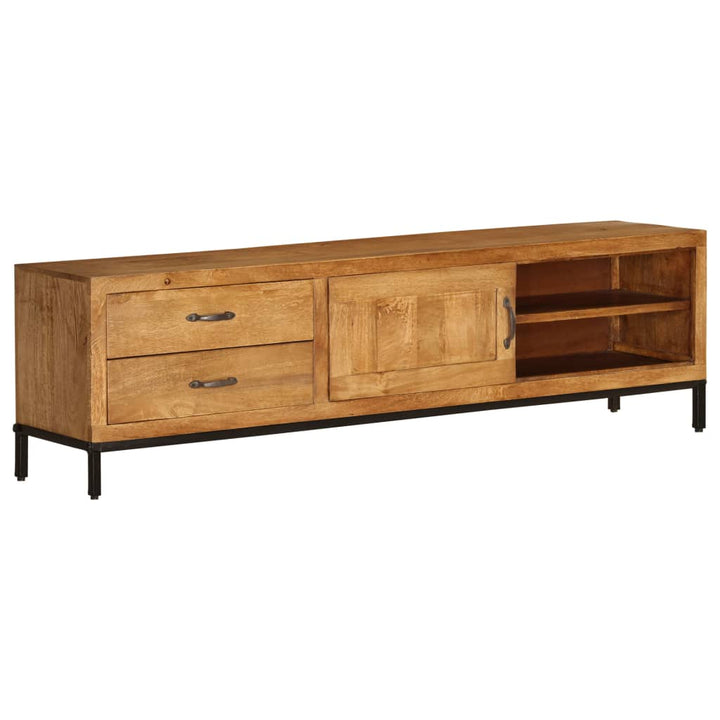 Tv-Schrank Massivholz Mango 140X30X40 Cm