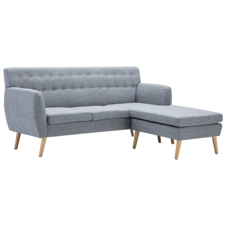 Sofa L-Form Stoff 171,5X138X81,5 Cm