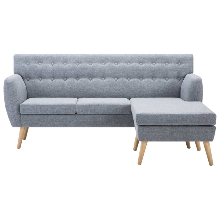 Sofa L-Form Stoff 171,5X138X81,5 Cm