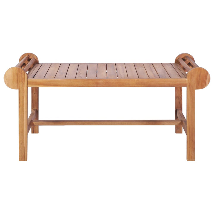 Couchtisch 100X50X45 Cm Massivholz Teak