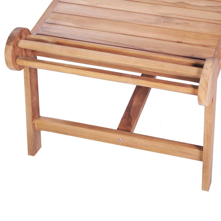 Couchtisch 100X50X45 Cm Massivholz Teak