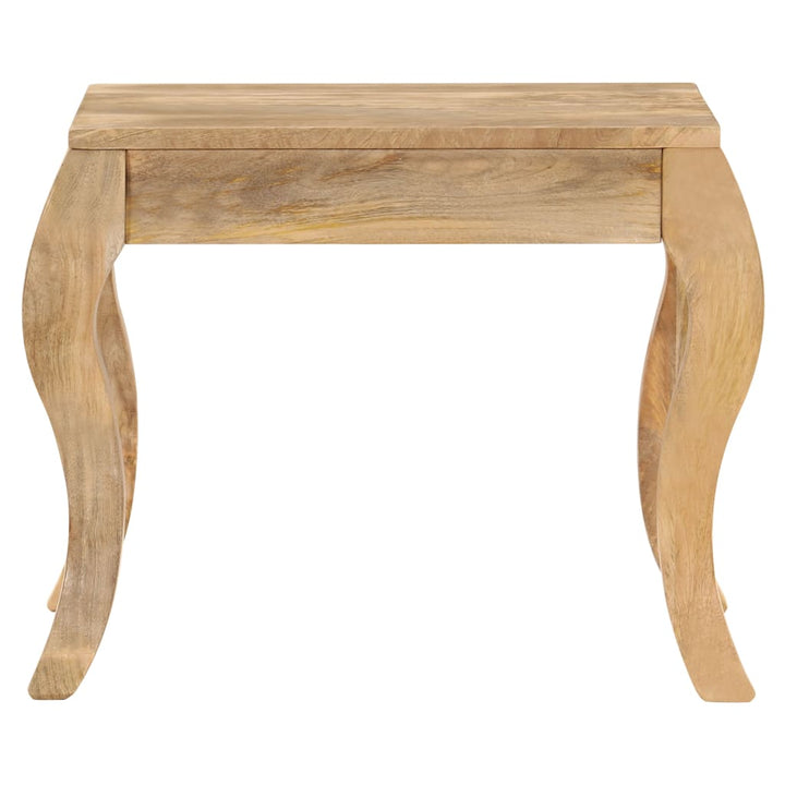 Beistelltisch 45 X 45 X 40 Cm Mangoholz Massiv Blau