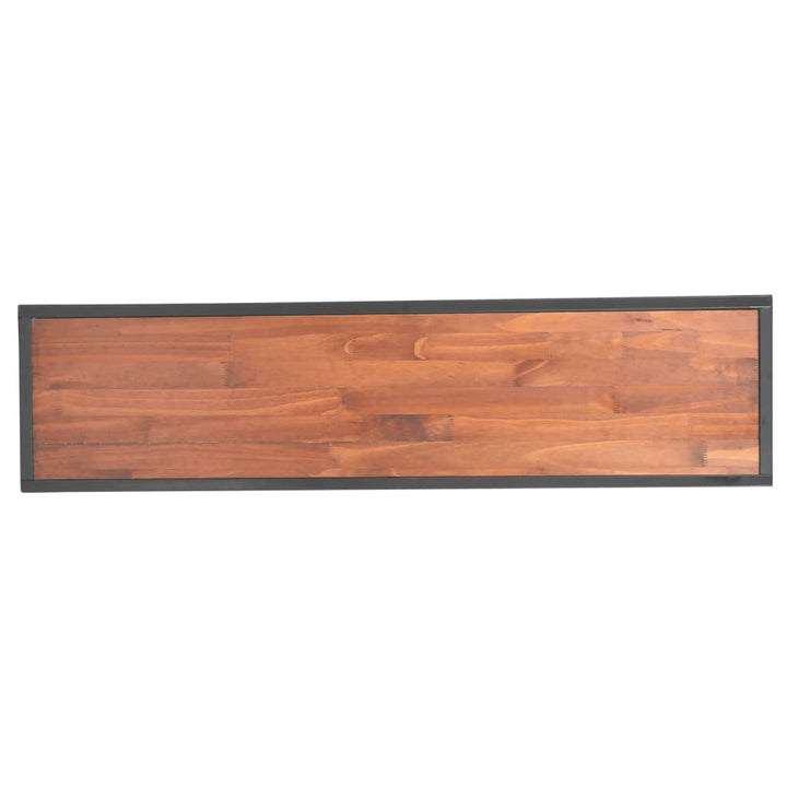 Tv-Schrank Mit 3 Schubladen 120X30X60 Cm Massivholz Kiefer