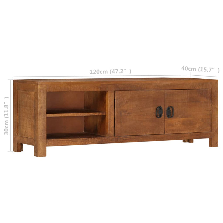 Tv-Schrank Massivholz Mango