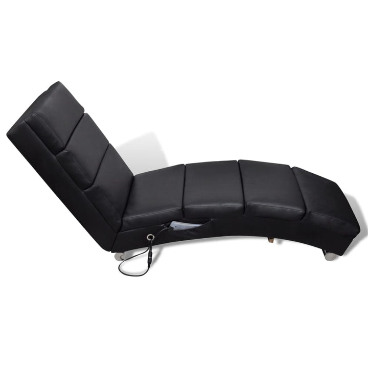 Massage-Chaiselongue Kunstleder