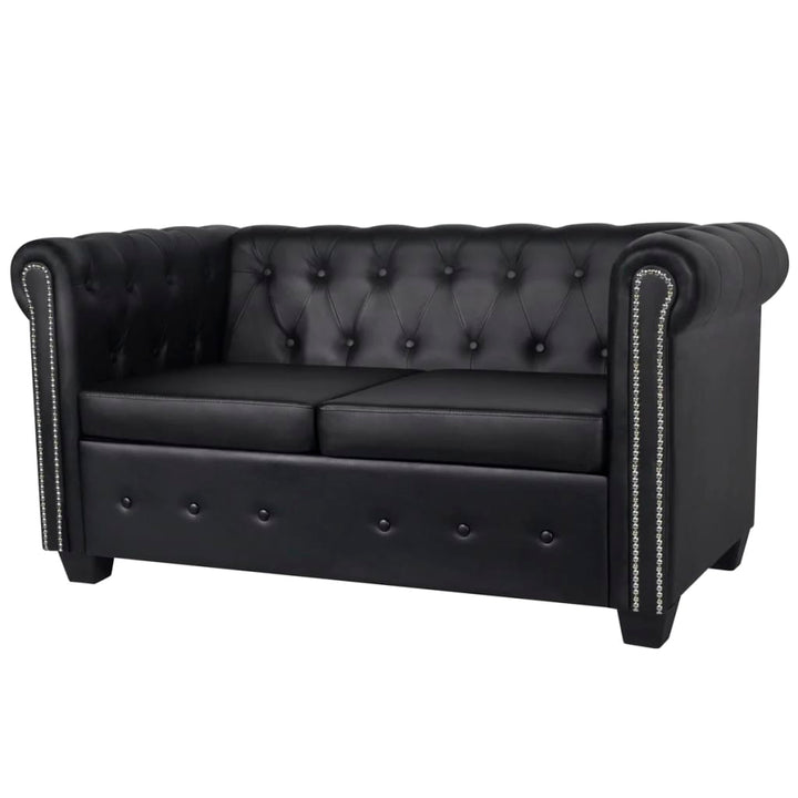 Chesterfield-Sofa Kunstleder