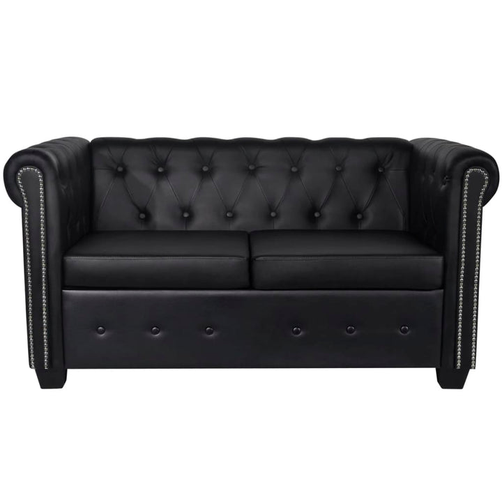 Chesterfield-Sofa Kunstleder