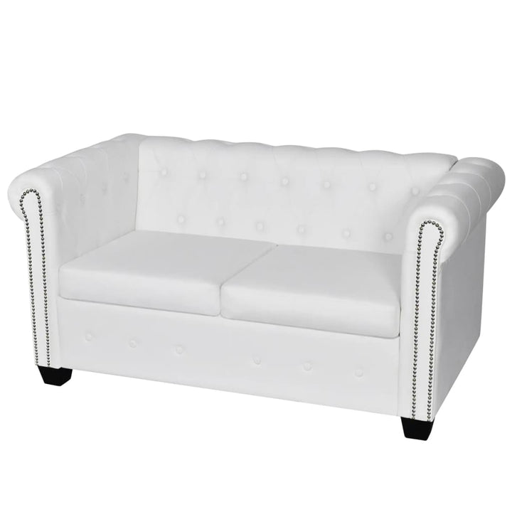 Chesterfield-Sofa Kunstleder