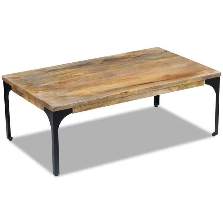 Couchtisch Mangoholz 100X60X35 Cm