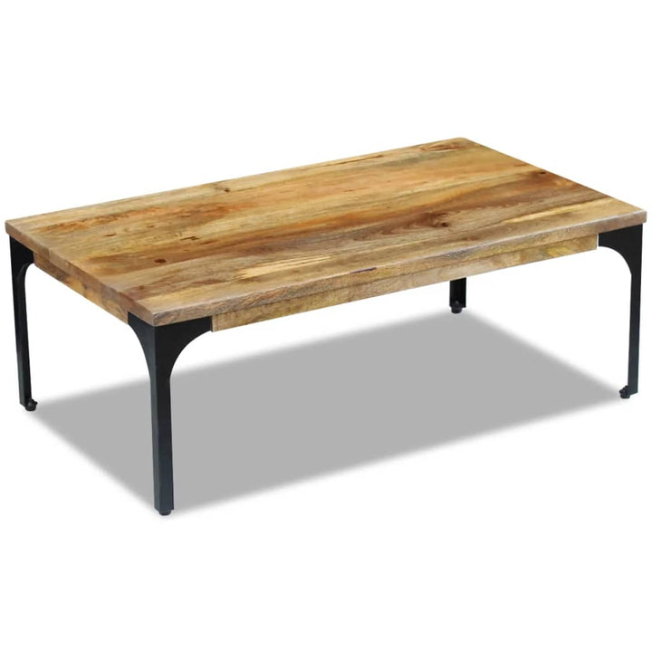 Couchtisch Mangoholz 100X60X35 Cm