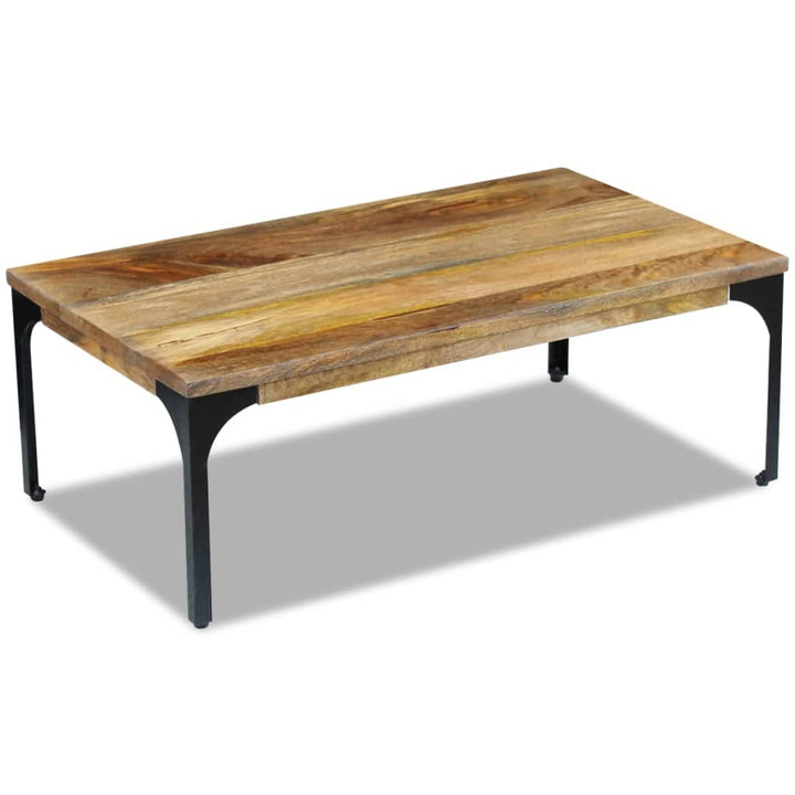 Couchtisch Mangoholz 100X60X35 Cm