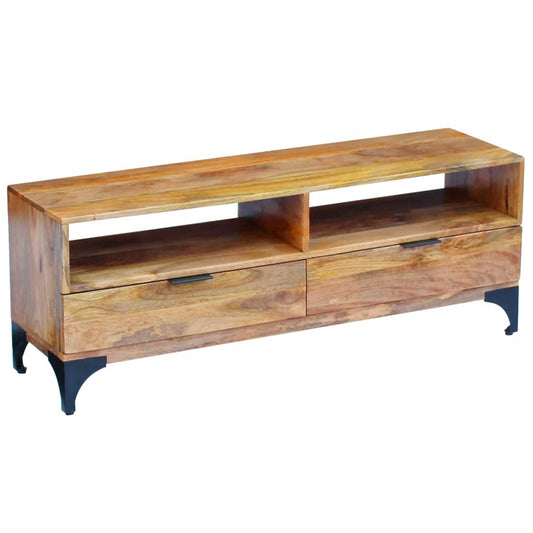 Tv-Schrank Mangoholz 120X35X45 Cm