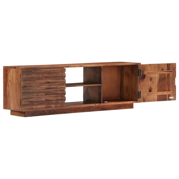 Tv-Schrank 120X30X40 Cm Massivholz Palisander