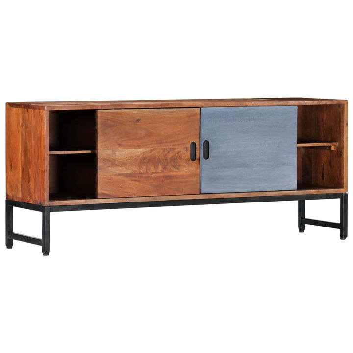 Tv-Schrank 120X30X49 Cm Massivholz Akazie