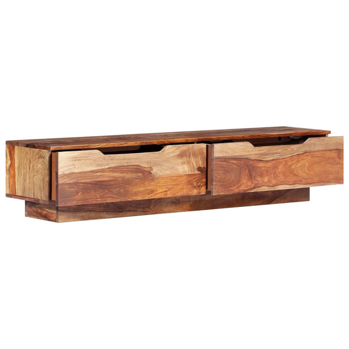 Tv-Schrank 145X30X30 Cm Massivholz