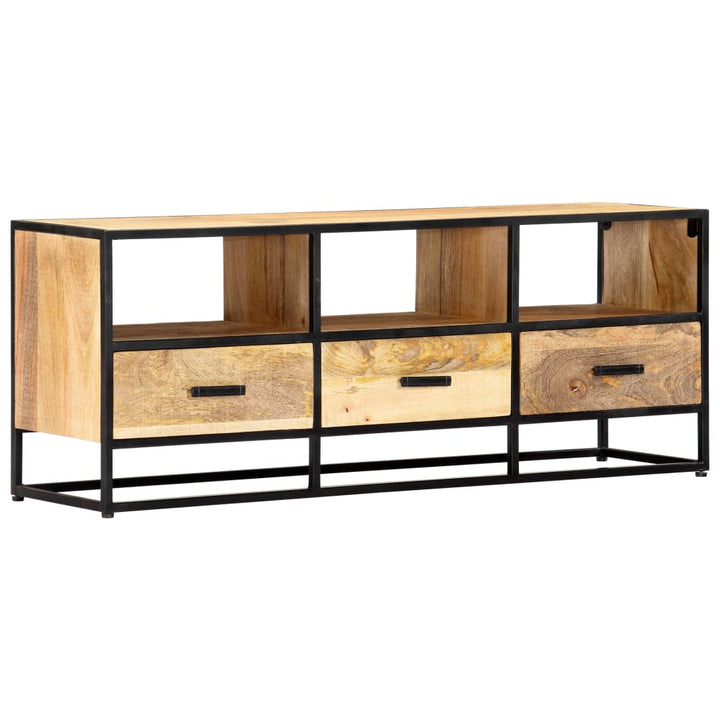 Tv-Schrank 120X30X45 Cm Massivholz Mango