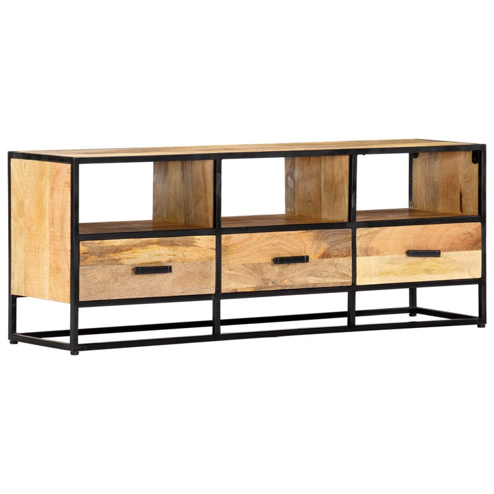 Tv-Schrank 120X30X45 Cm Massivholz Mango