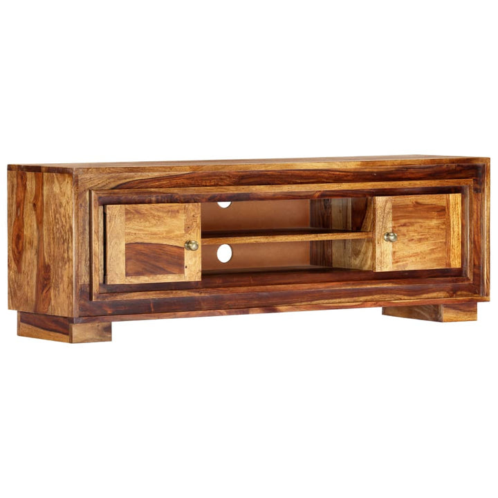 Tv-Schrank 118X30X40 Cm Massivholz