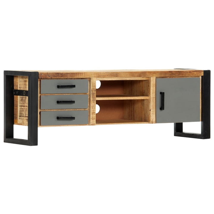 Tv-Schrank 130 X 30 X Massivholz Mango