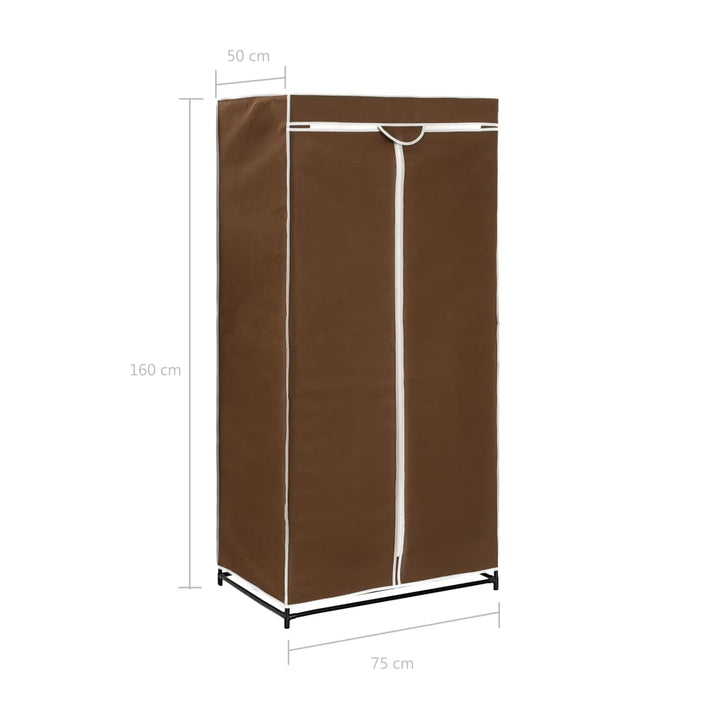 Kleiderschrank 75×50×160 Cm