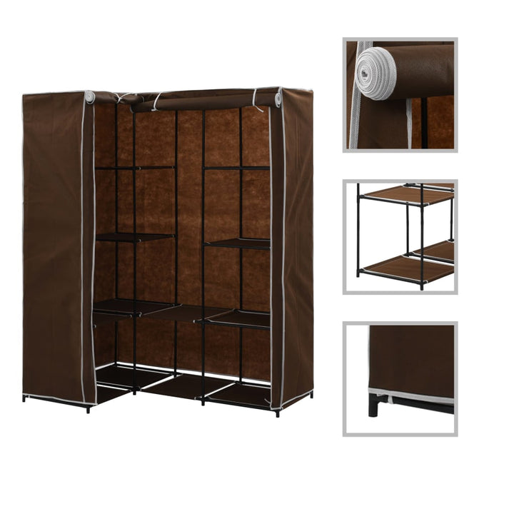 Eckkleiderschrank 130 X 87 X 169 Cm