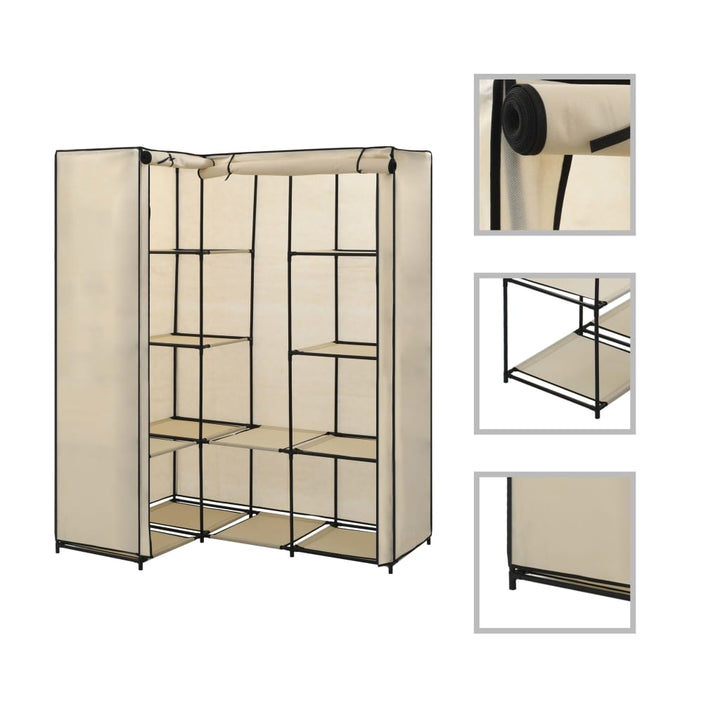 Eckkleiderschrank 130 X 87 X 169 Cm