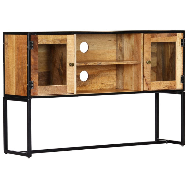 Tv-Schrank 120X30X75 Cm Altholz Massiv