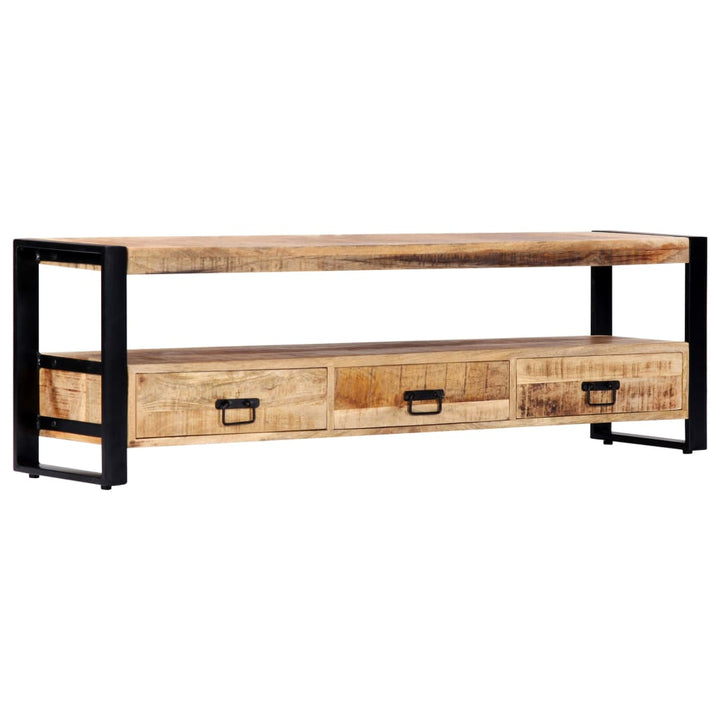 Tv-Schrank 150 X 30 X 45 Cm Massivholz Mango