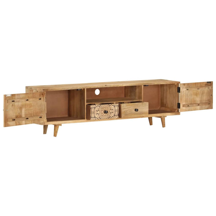 Tv-Schrank 140X30X40 Cm Massivholz Mango