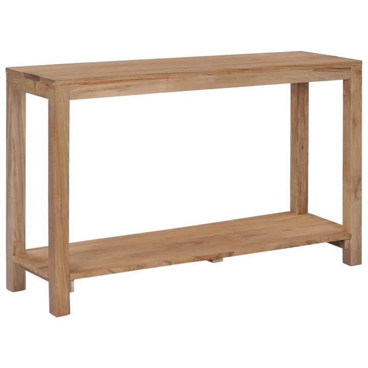 Konsolentisch 120X35X75 Cm Teak Massivholz