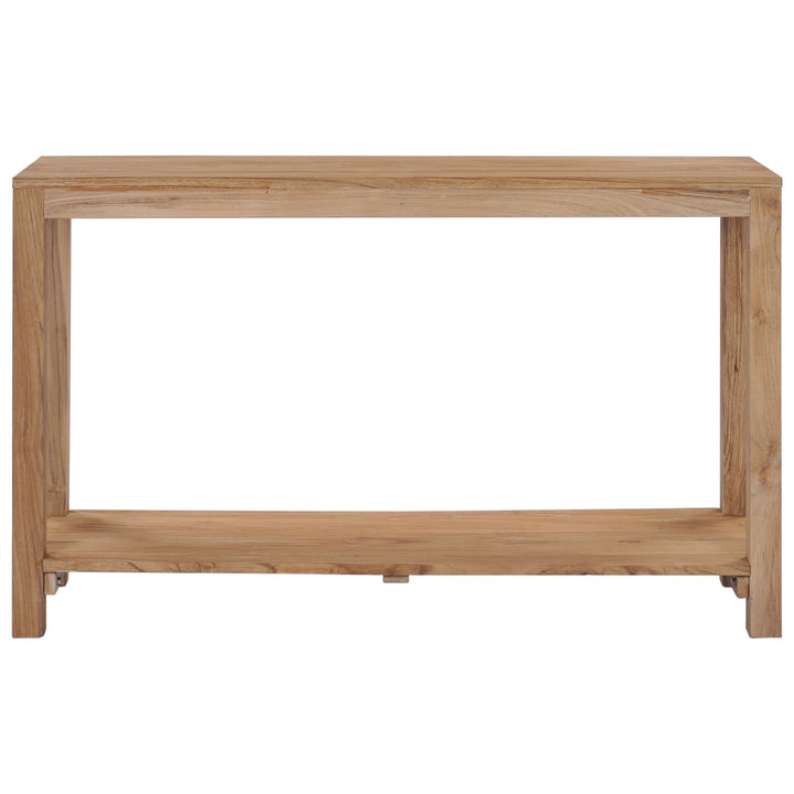 Konsolentisch 120X35X75 Cm Teak Massivholz