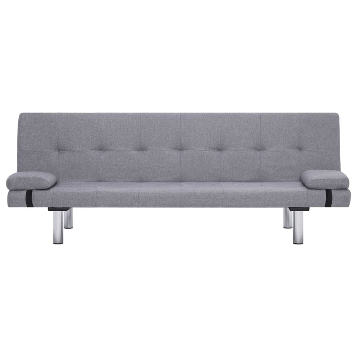 Schlafsofa Mit Zwei Kissen Polyester