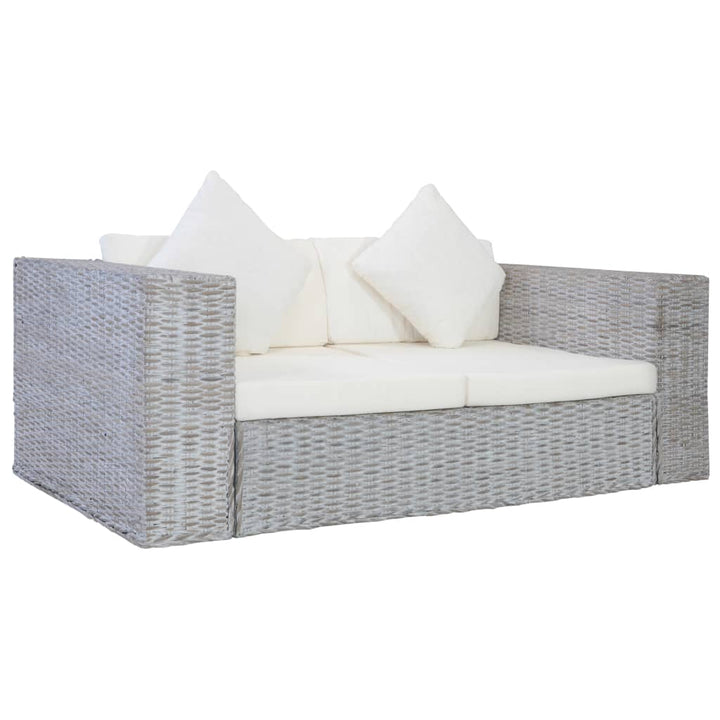 Sofa Echtes Rattan