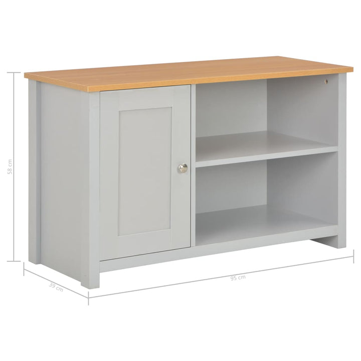 Tv-Schrank Grau 95X39X58 Cm