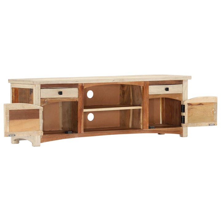 Tv-Schrank 120X30X40 Cm Altholz Massiv