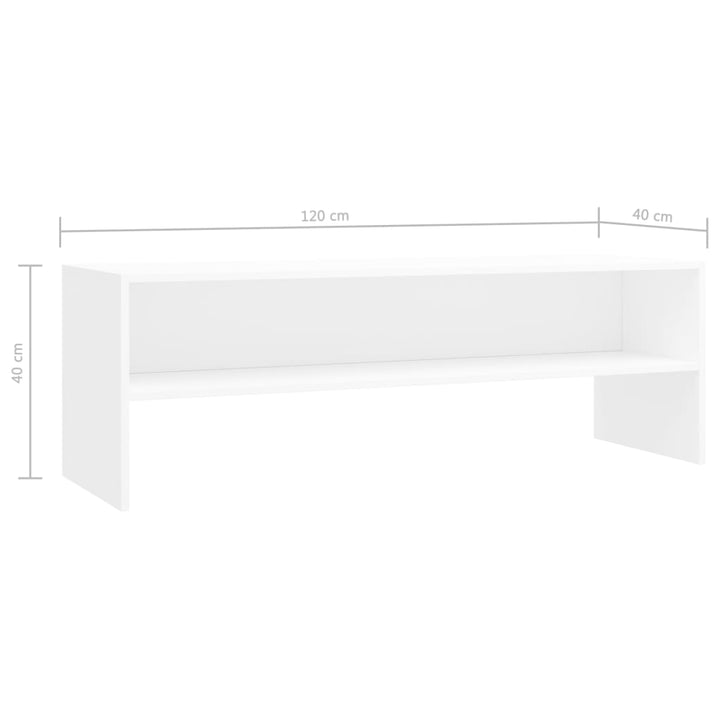 Tv-Schrank 120X40X40 Cm Holzwerkstoff