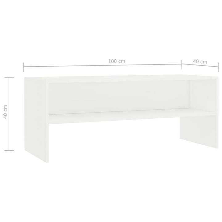 Tv-Schrank 100X40X40 Cm Holzwerkstoff