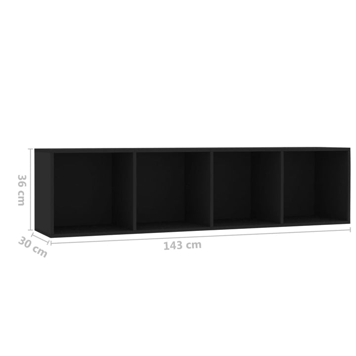 Bücherregal/Tv-Schrank 143×30×36 Cm