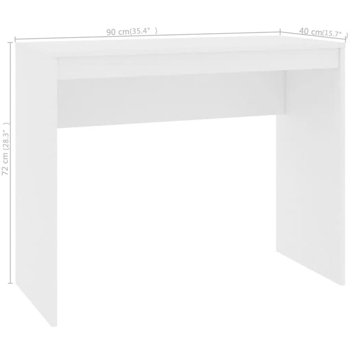 Schreibtisch 90×40×72 Cm Holzwerkstoff