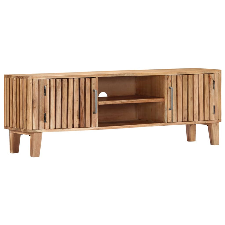 Tv-Schrank 130 X 30 X 45 Cm Akazie Massivholz