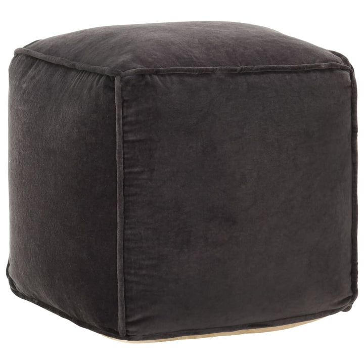 Pouf Baumwollsamt 40X40X40 Cm