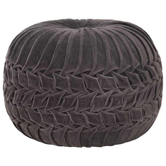 Pouf Baumwollsamt Kittel-Design 40×30 Cm