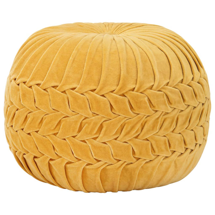 Pouf Baumwollsamt Kittel-Design 40×30 Cm