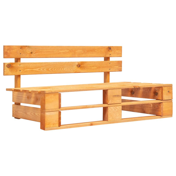 Outdoor-Bank Paletten Holz