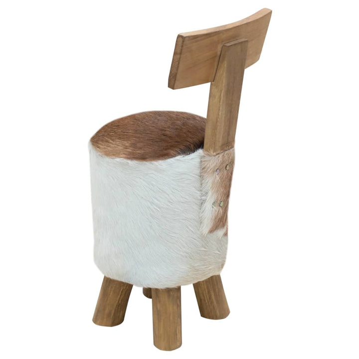 Hocker Massivholz Teak