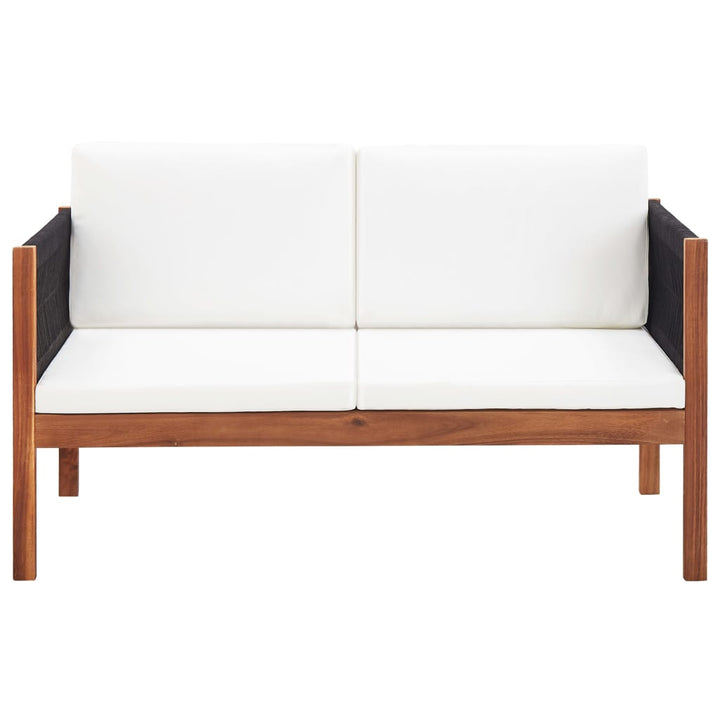 Gartensofa 2-Sitzer Massivholz Akazie