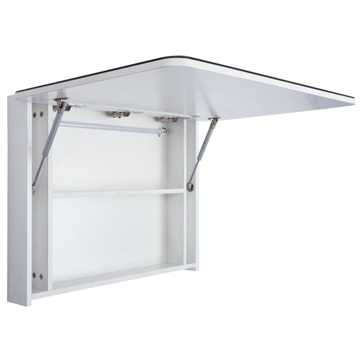 Led-Spiegelschrank 80X9,5X55 Cm Nickel-Gebürstet