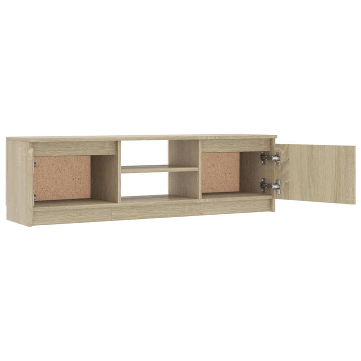 Tv-Schrank Sonoma-Eiche 120×30×35,5 Cm Holzwerkstoff